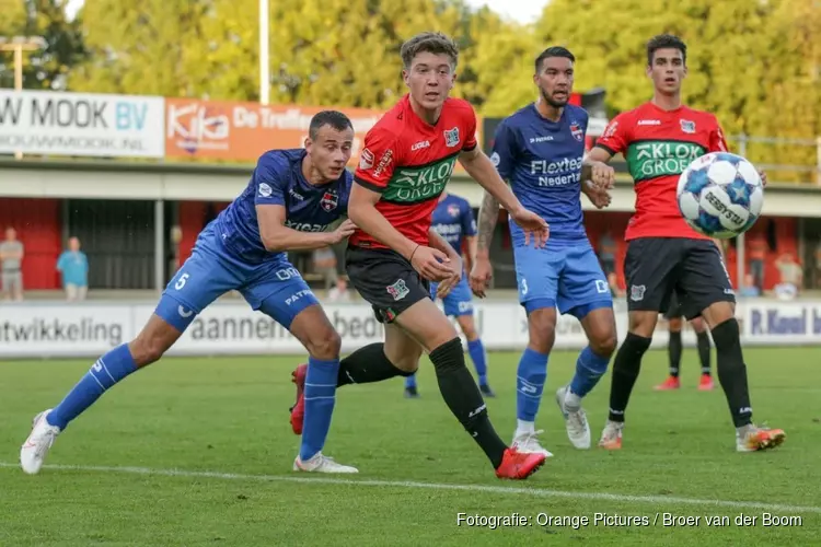 NEC met 0-2 langs De Treffers