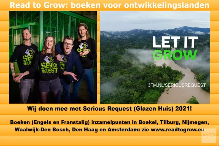Read to Grow komt in actie voor Serious Request