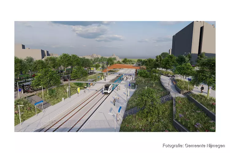Volgende stap in vernieuwing station Nijmegen-Heyendaal