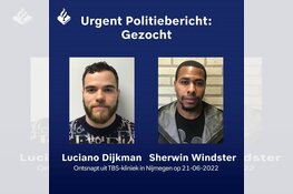 Politie dringend op zoek naar: Luciano Dijkman en Sherwin Benshomin Windster