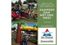 Ook met een handicap kun je kamperen!