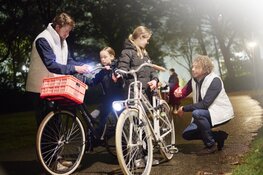 Landelijke fietsverlichtingsactie: Zorg dat je opvalt