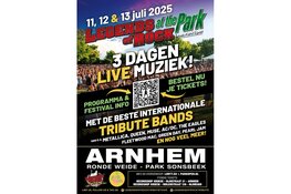 LEGENDS of ROCK at the Park – Hét ultieme Open Air Tribute Festival van Arnhem! Eerste editie van LEGENDS of ROCK at the Park op 11, 12 en 13 juli 2025 op de Ronde Weide in Park Sonsbeek