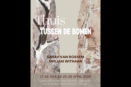 Thuis, tussen de bomen