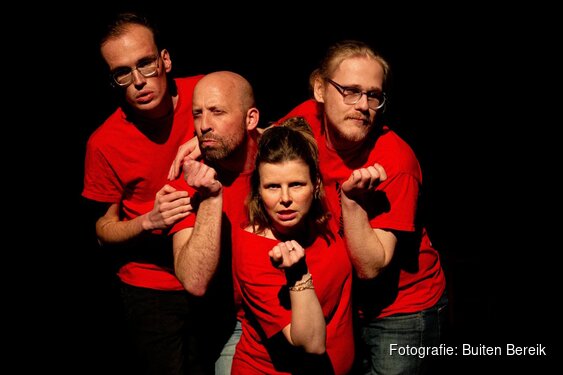 Buiten Bereik speelt improvisatievoorstelling in Nijmegen-Oost