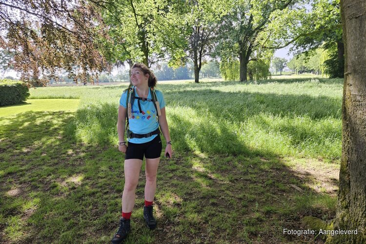 Rachel loopt Nijmeegse Vierdaagse voor Speelstoet