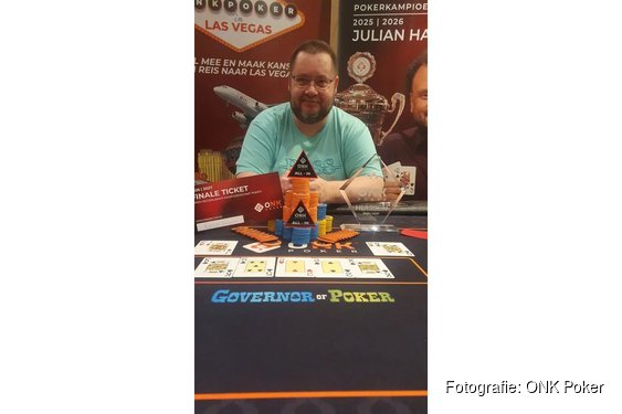 Patrick Sengers uit Wijchen kwalificeert zich voor de finale!
