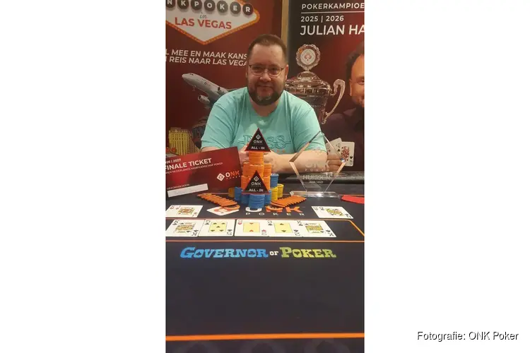 Patrick Sengers uit Wijchen kwalificeert zich voor de finale!