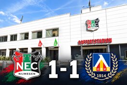NEC blijft op remise steken tegen Levski Sofia