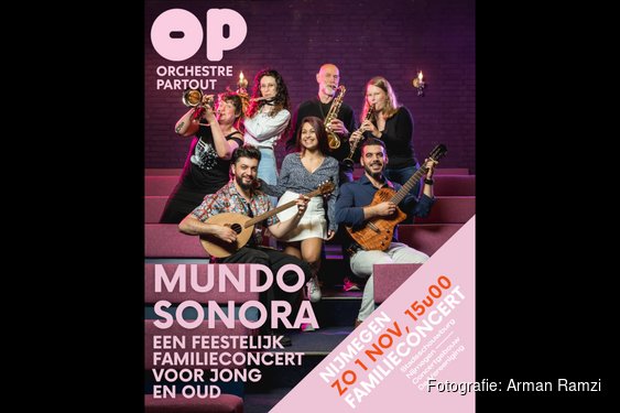 Muzikanten uit azc Nijmegen en Muziekvereniging Tarcisius presenteren liefdesliedjes uit het Midden-Oosten tijdens het concert Mundo Sonora in De Vereeniging in Nijmegen.